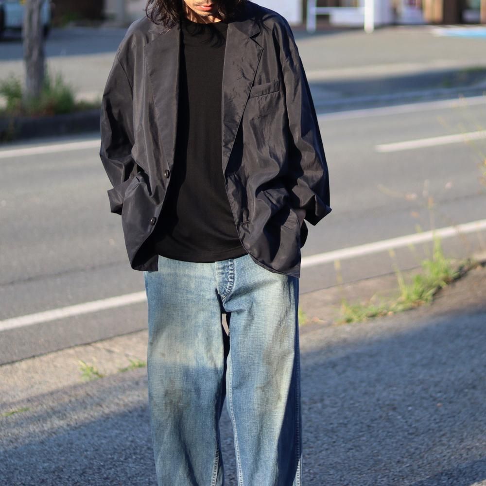 ssstein SILK/NYLON SINGLE BREASTED JACKET - DIMPLE