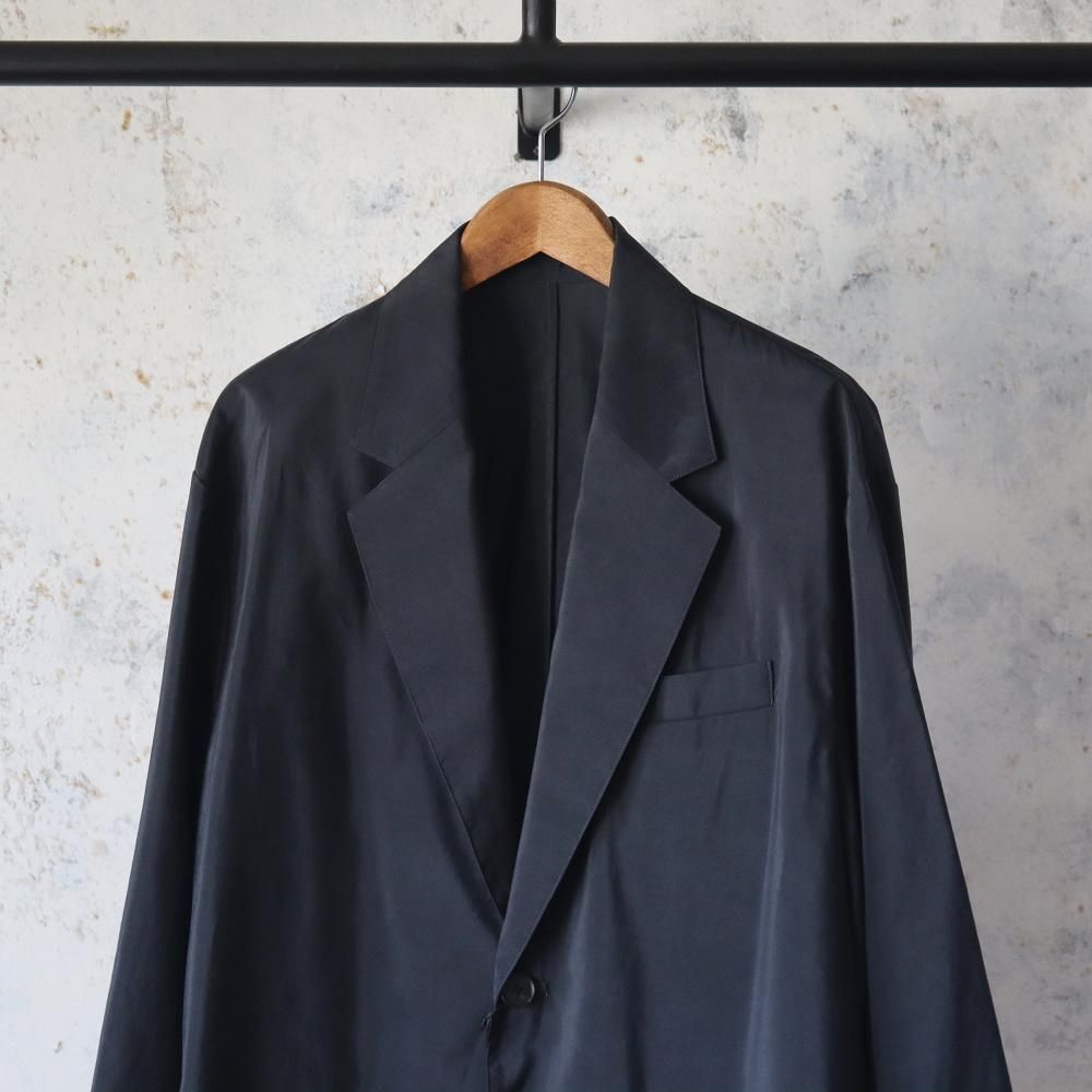 ssstein SILK/NYLON SINGLE BREASTED JACKET - DIMPLE