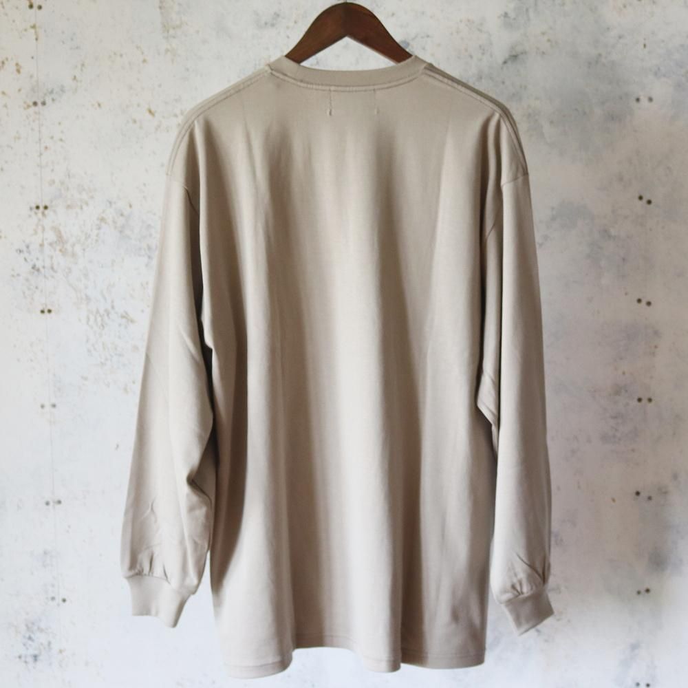 Graphpaper Tri Spun L/S Oversized Tee - DIMPLE