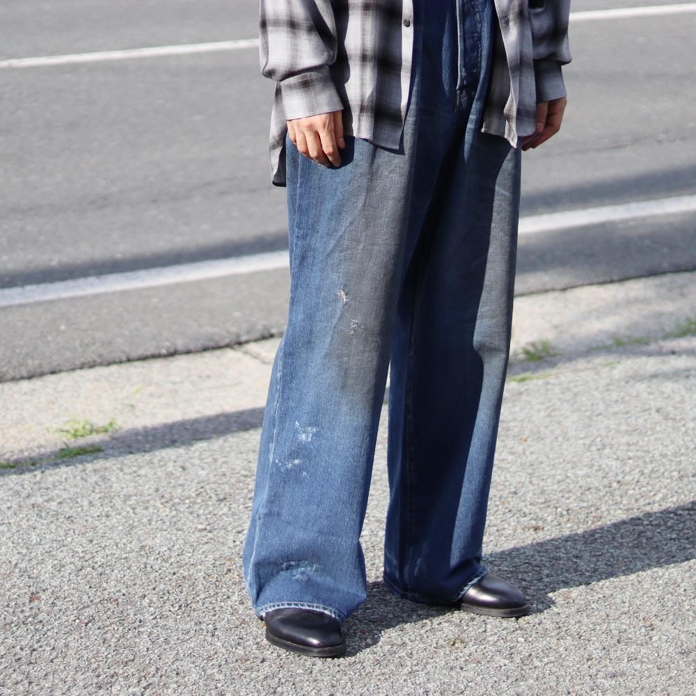 ssstein  BAGGY DENIM JEANS