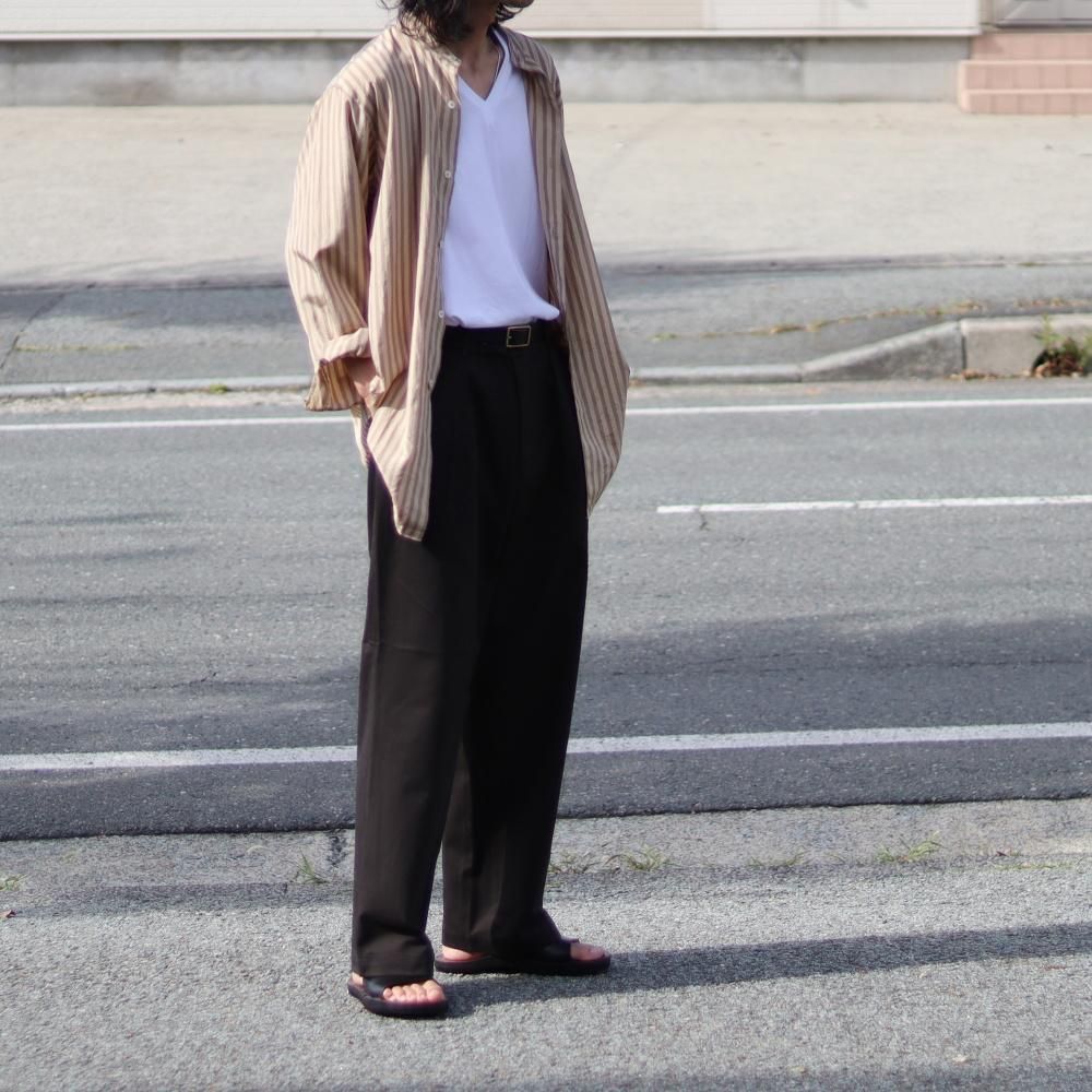 パンツ Ulterior WASHED SUVIN TWILL 52 TROUSERS ULTERIOR WASHED SUVIN TWILL 52 TROUSERS パンツ