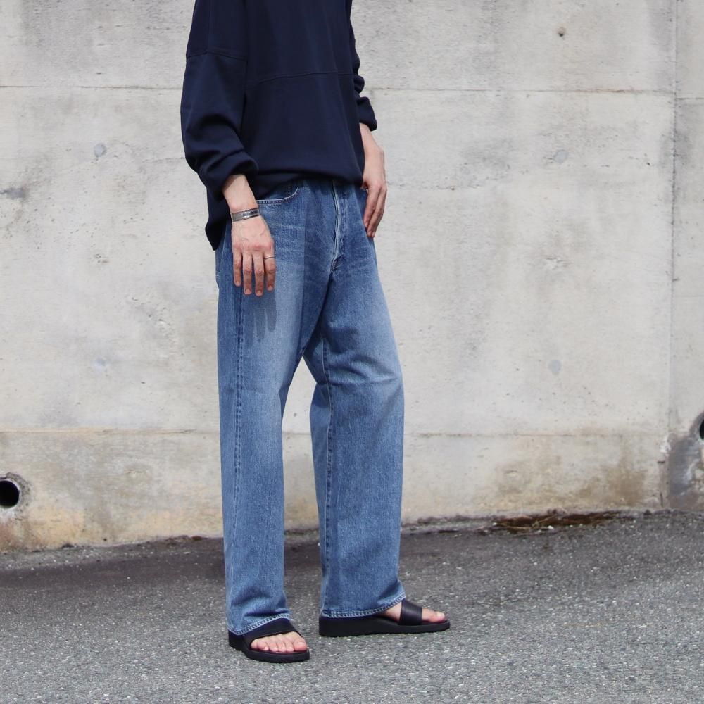 パンツ ULTERIOR WASHED SELVEDGE DENIM 5P PANTS ulterior Vintage Washed Denim 5p Pants - メルカリ