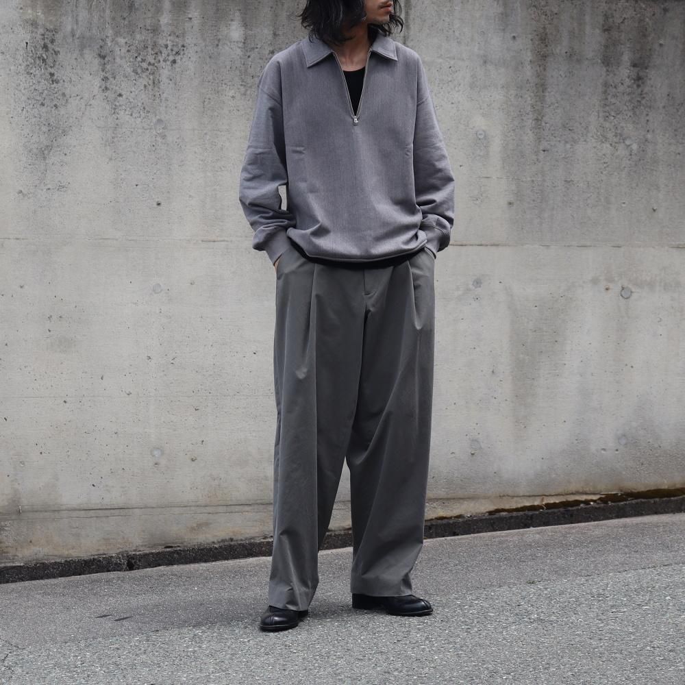 トップス ULTERIOR FADED SILKY TERRY HALF ZIP ULTERIOR / FADED SILKY TERRY HALF ZIP P/O