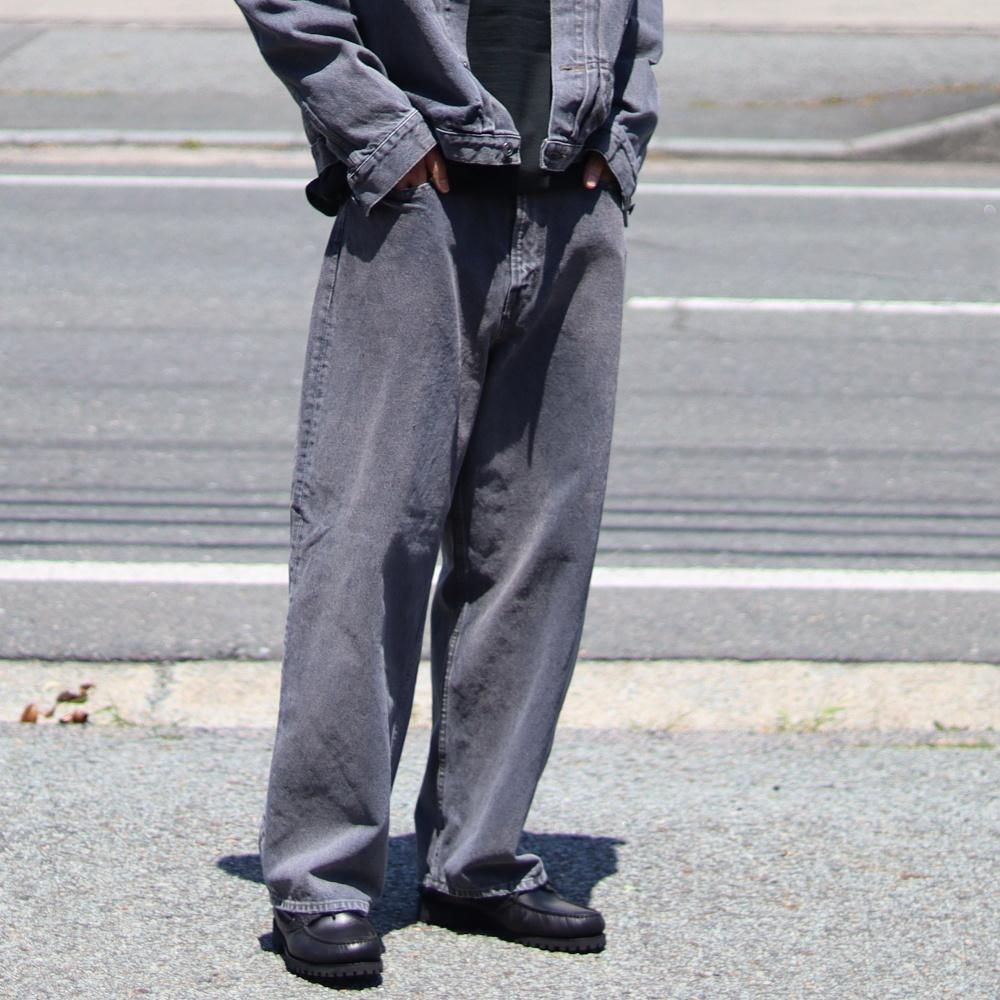 A.PRESSE  Vintage Gray Denim Pants