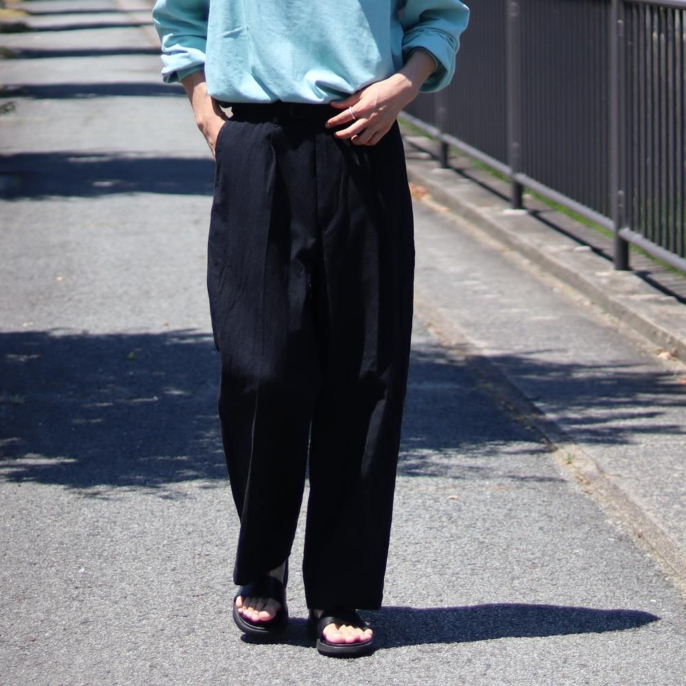 blurhms   Linen Cotton Belted Pants