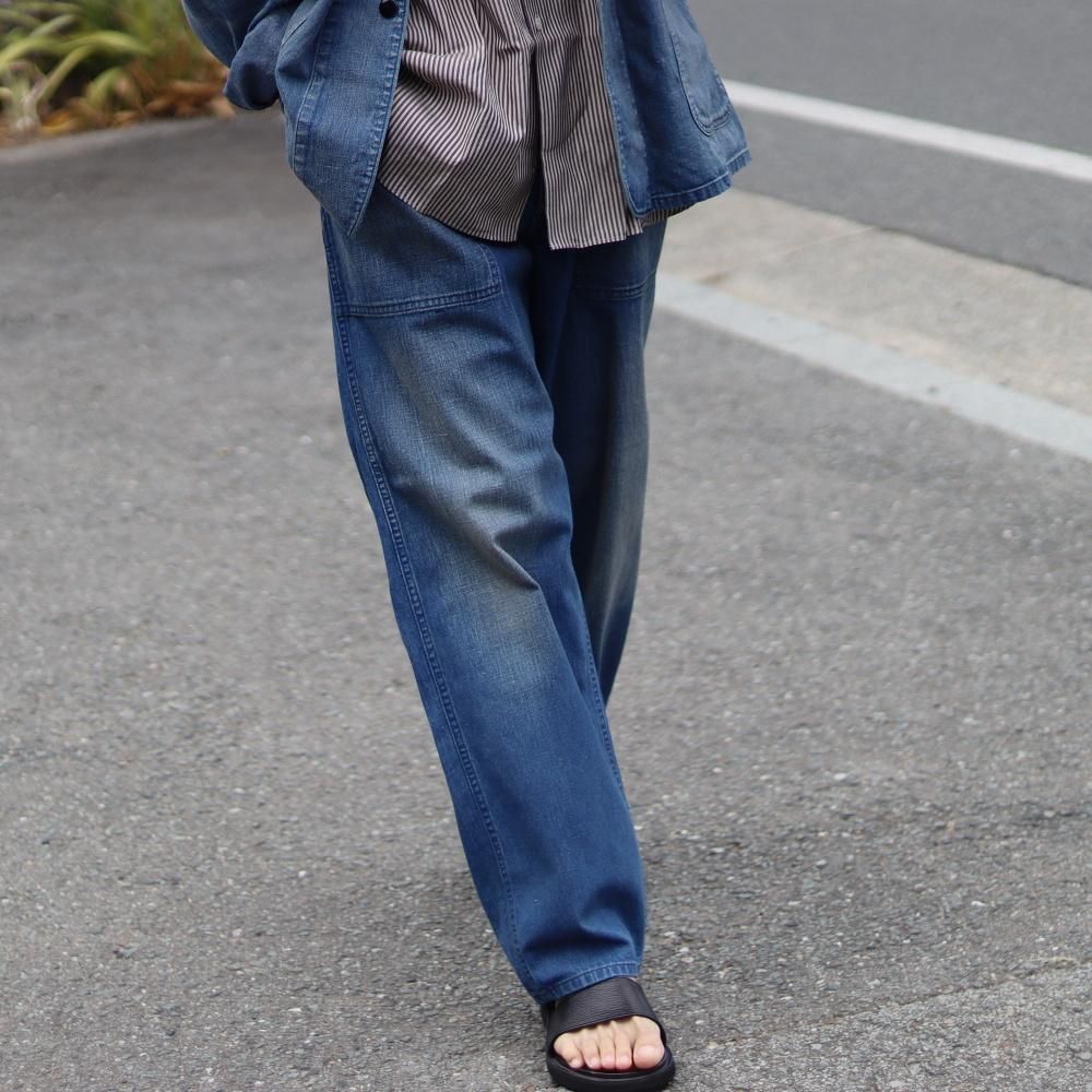 HERILL  US Navy Denim Trousers