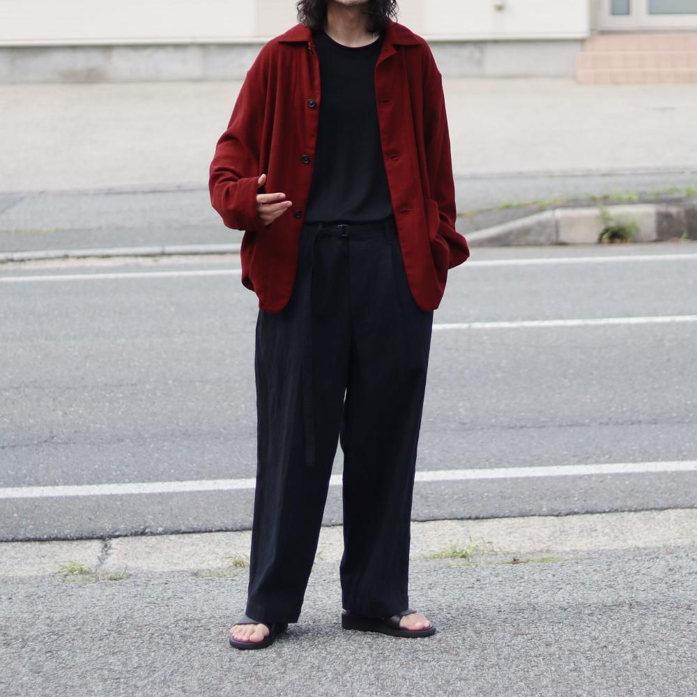 ULTERIOR WOOL SILK MESH SH-COVERALL - DIMPLE