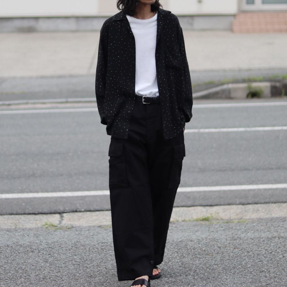 MAATEE&SONS OP COLLLAR SHIRTS DOTS - DIMPLE