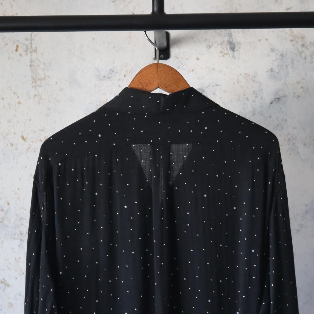 【25AW】【MAATEE&SONS】OP COLLLAR SHIRTS DOT MAATEE&SONS OP COLLLAR SHIRTS DOTS - DIMPLE
