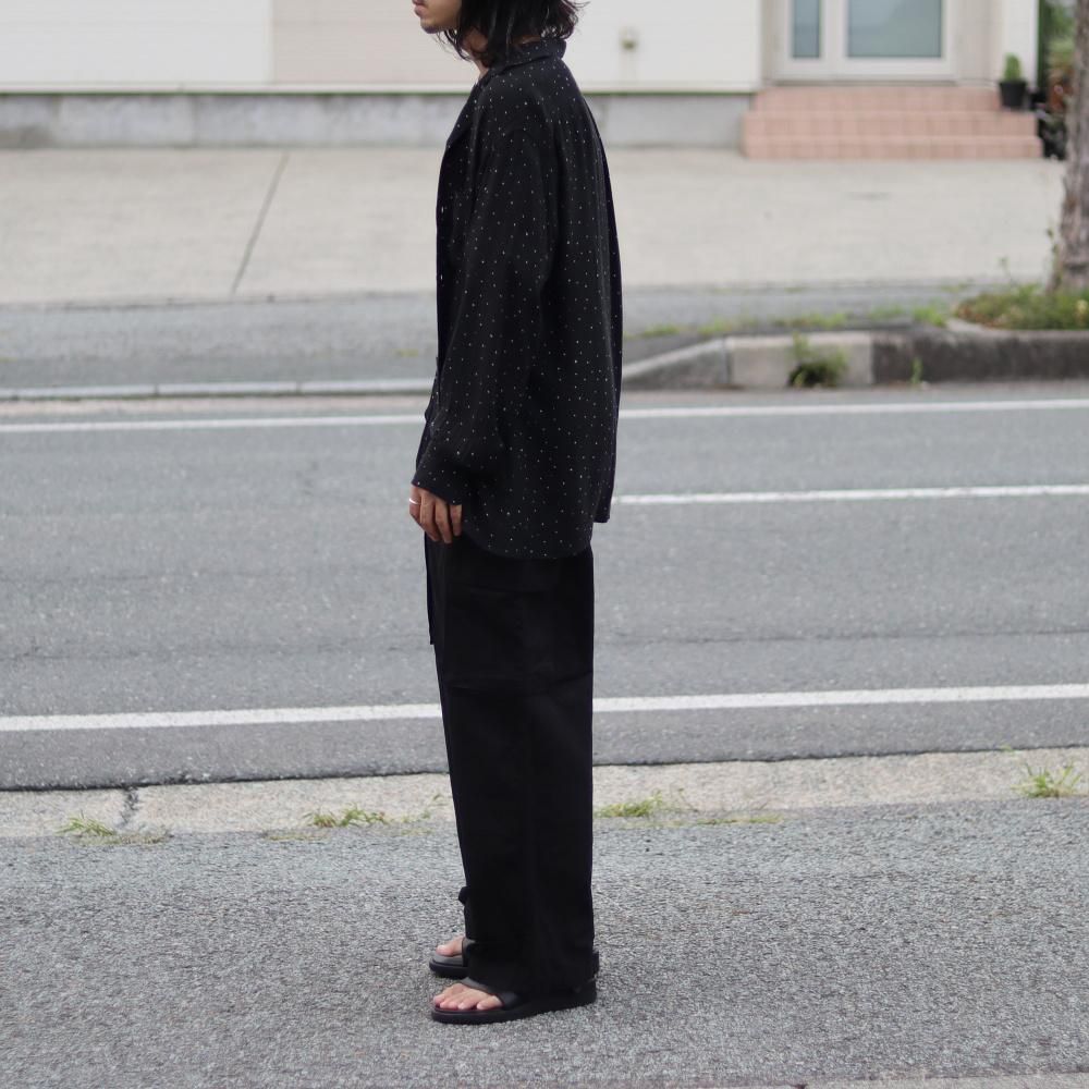 MAATEE&SONS OP COLLLAR SHIRTS DOTS - DIMPLE