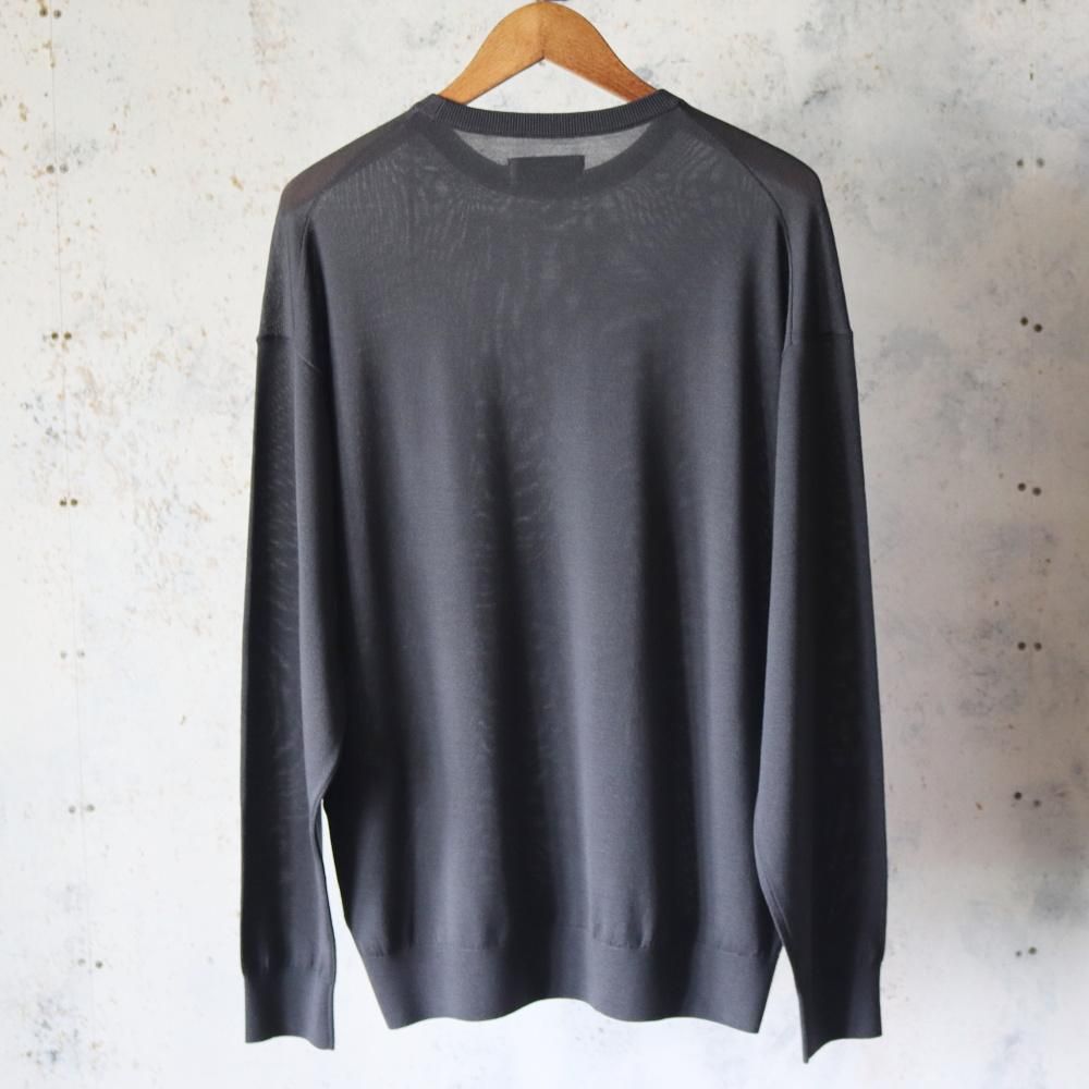トップス Graphpaper Jacquard Crew Neck Graphpaper＞新作入荷 08.13 | st company online store 入荷