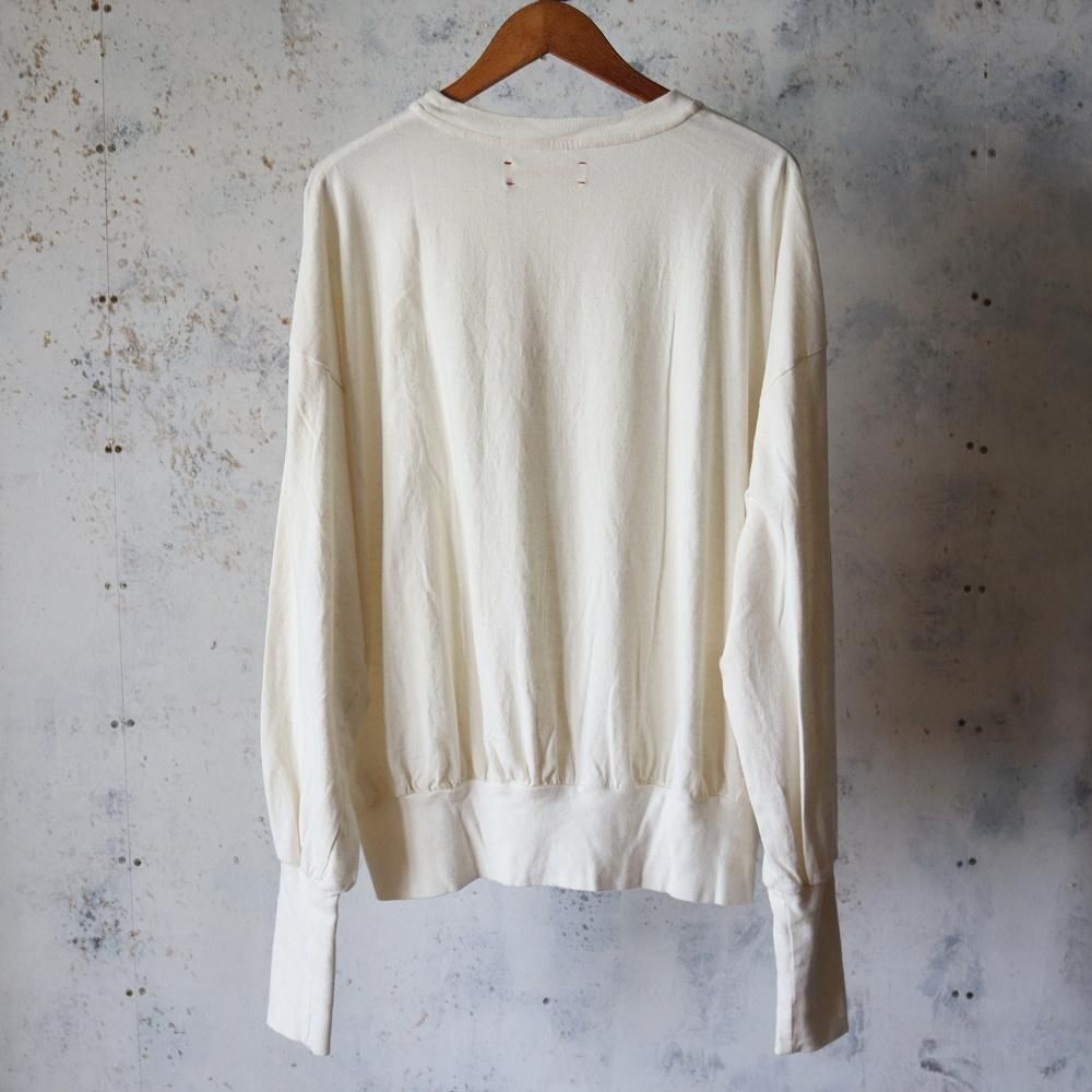 トップス barbell object s bo top (loose) / ecru Women | FUDGE UP NOTHING