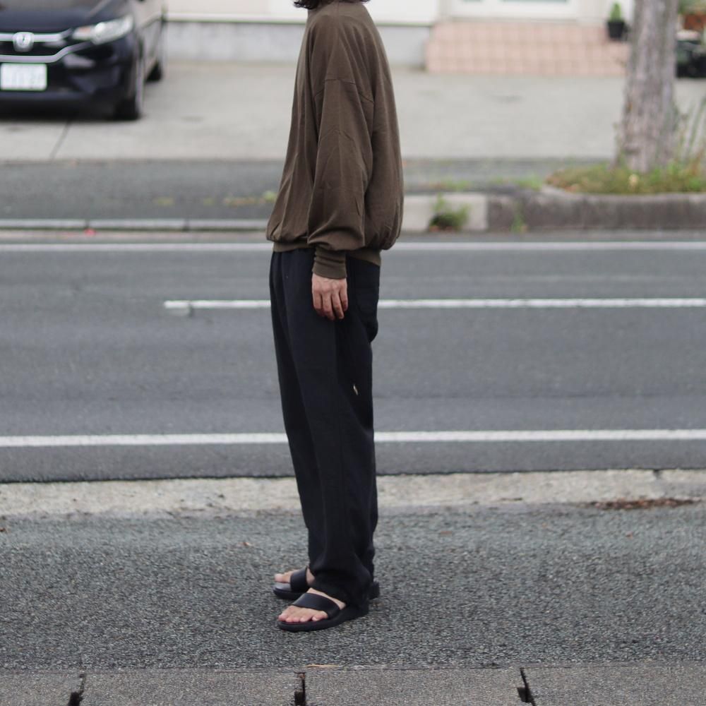 トップス 25aw barbell object bo top loose BLACK barbell object bo top | MusterWerk Sud.