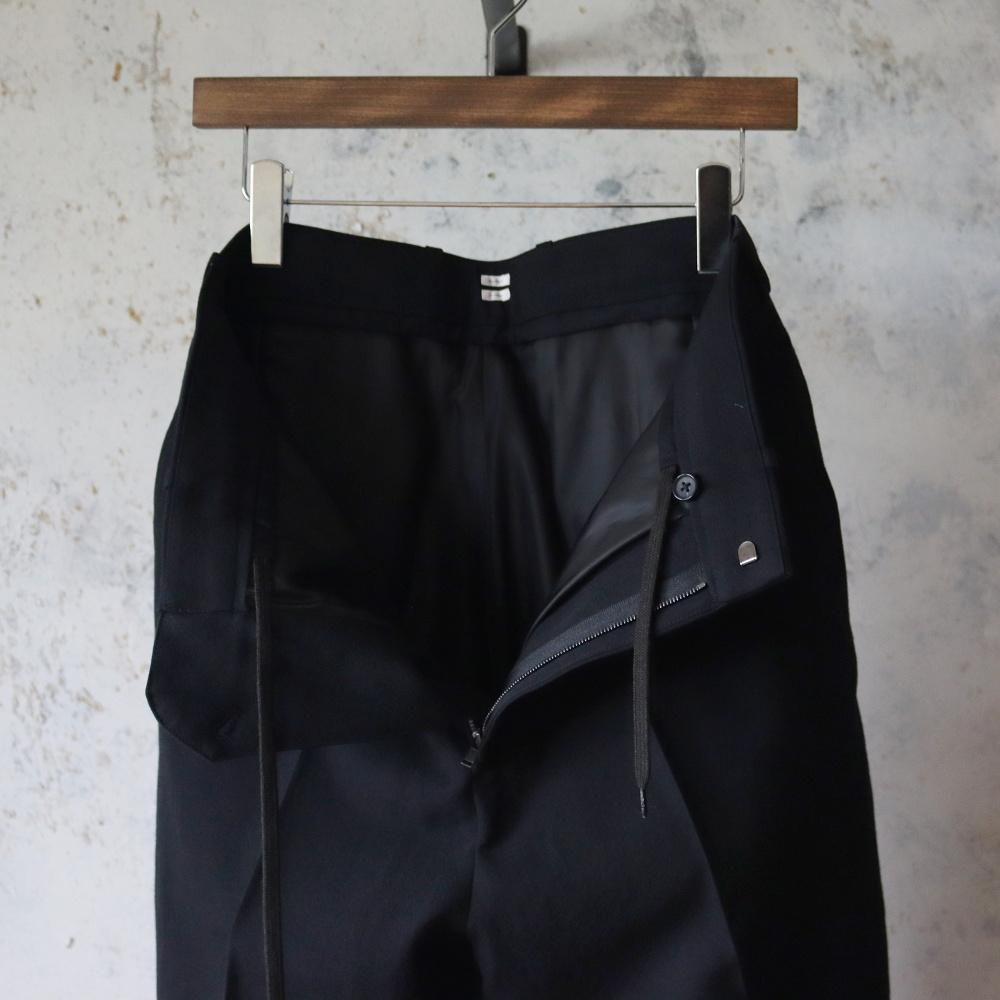 25AW 新品【blurhms】ウールギャバジン トラウザー blurhms（ブラームス） 25AW - Wool Gabardine Trousers
