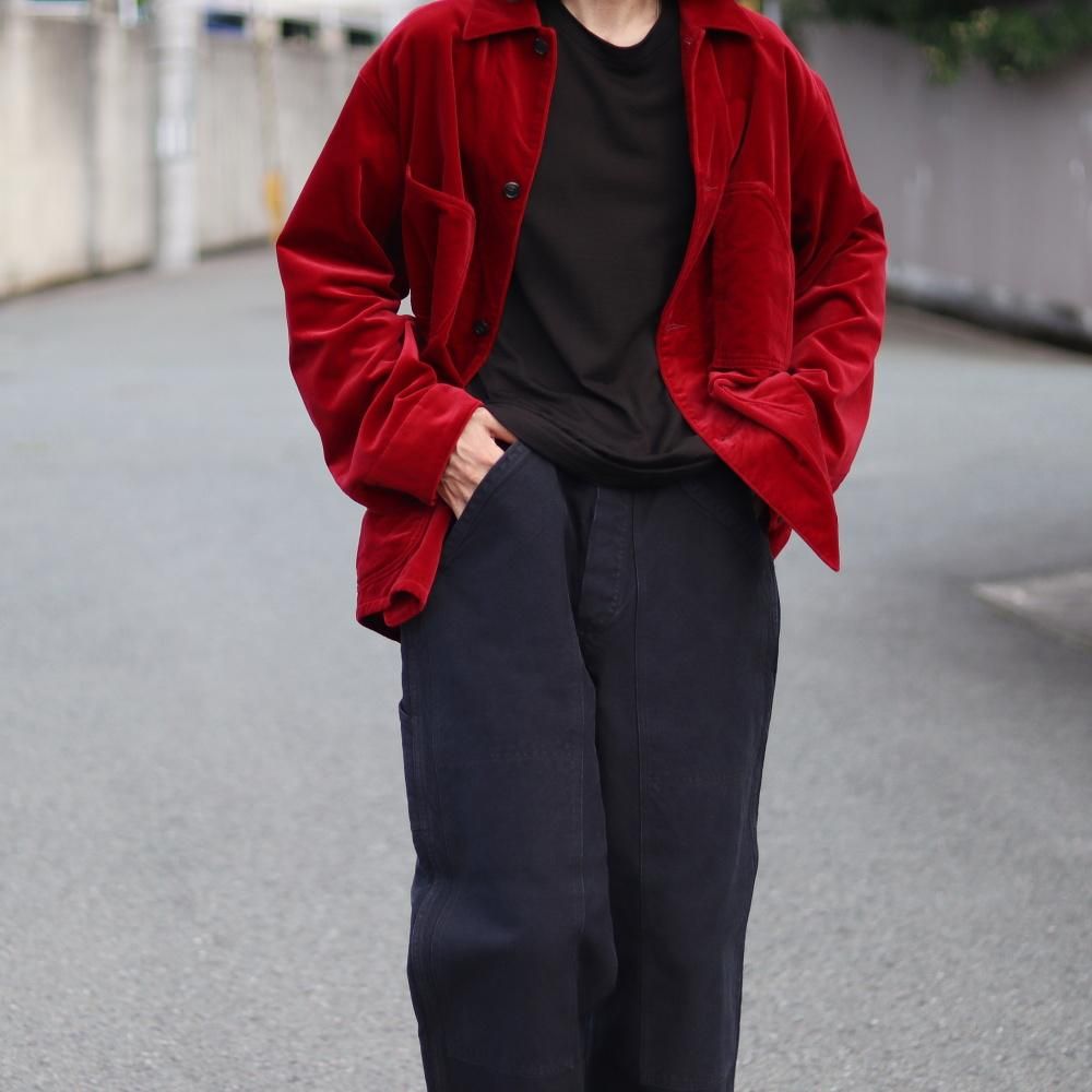 blurhms Velvet Work Jacket - DIMPLE