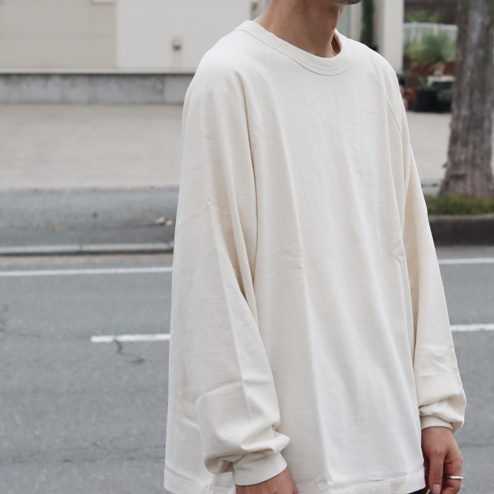 blurhms Co/Silk Nep Raglan Tee - DIMPLE