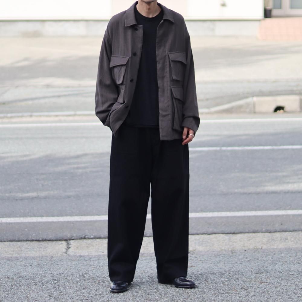 ULTERIOR SUPER FINE WOOL COTTON CUT-OFF P/O - DIMPLE