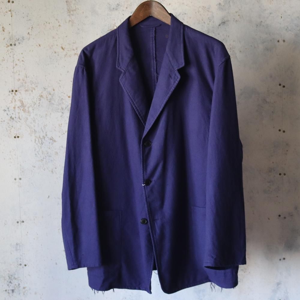 comoli コットンネルジャケット COMOLI コットンネル ジャケット ROYAL BLUE | CASANOVA&CO