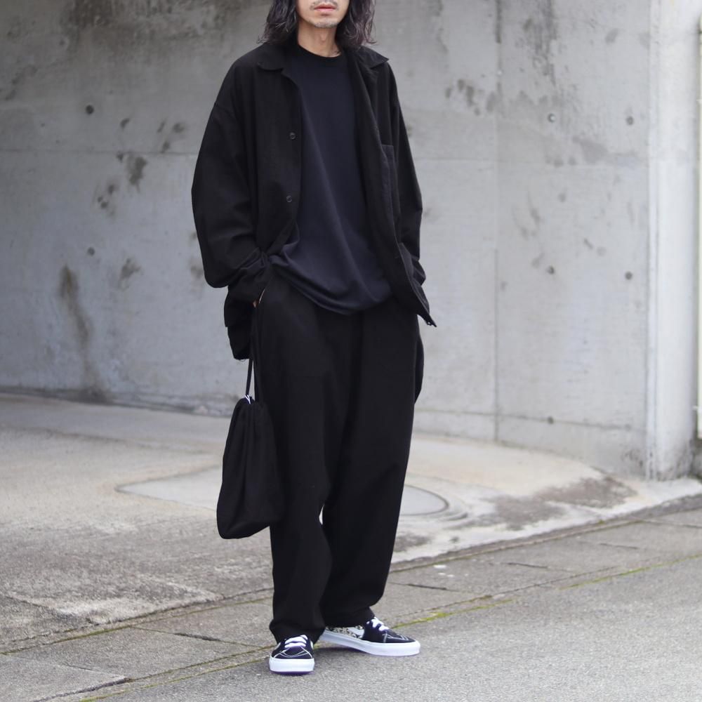 25AW新品未使用品COMOLIコモリ　コットンネルテーパードパンツ3 SUU様専用※ 【新品】COMOLI コットンネル テーパードパンツ