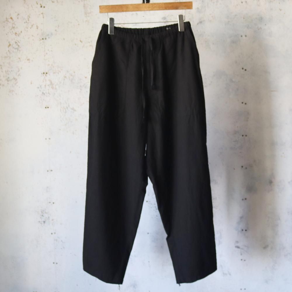 COMOLI コットンネル テーパードパンツ - DIMPLE