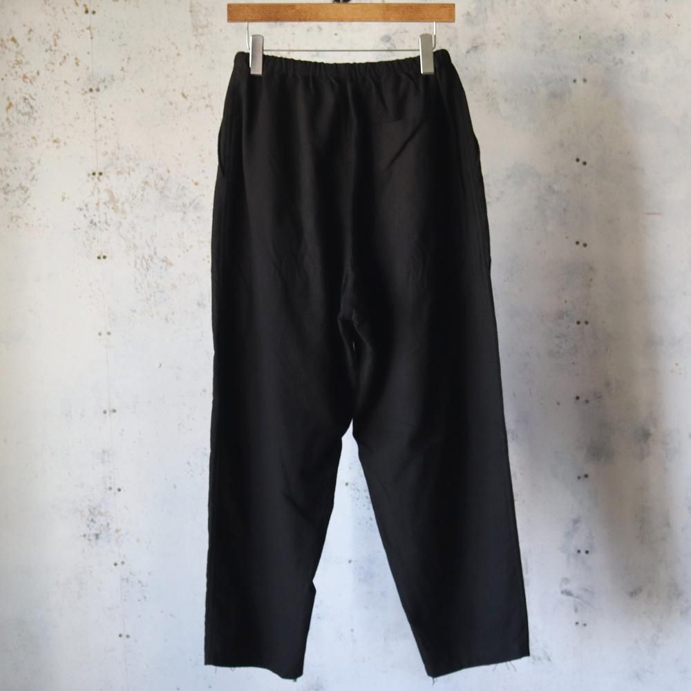 COMOLI コットンネル テーパードパンツ - DIMPLE