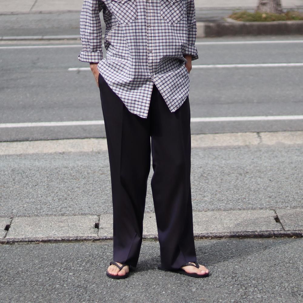 パンツ 25SS maatee&sons Forever Slacks MAATEE&SONS / EX.FOREVER SLACKS BLACK | LiNN