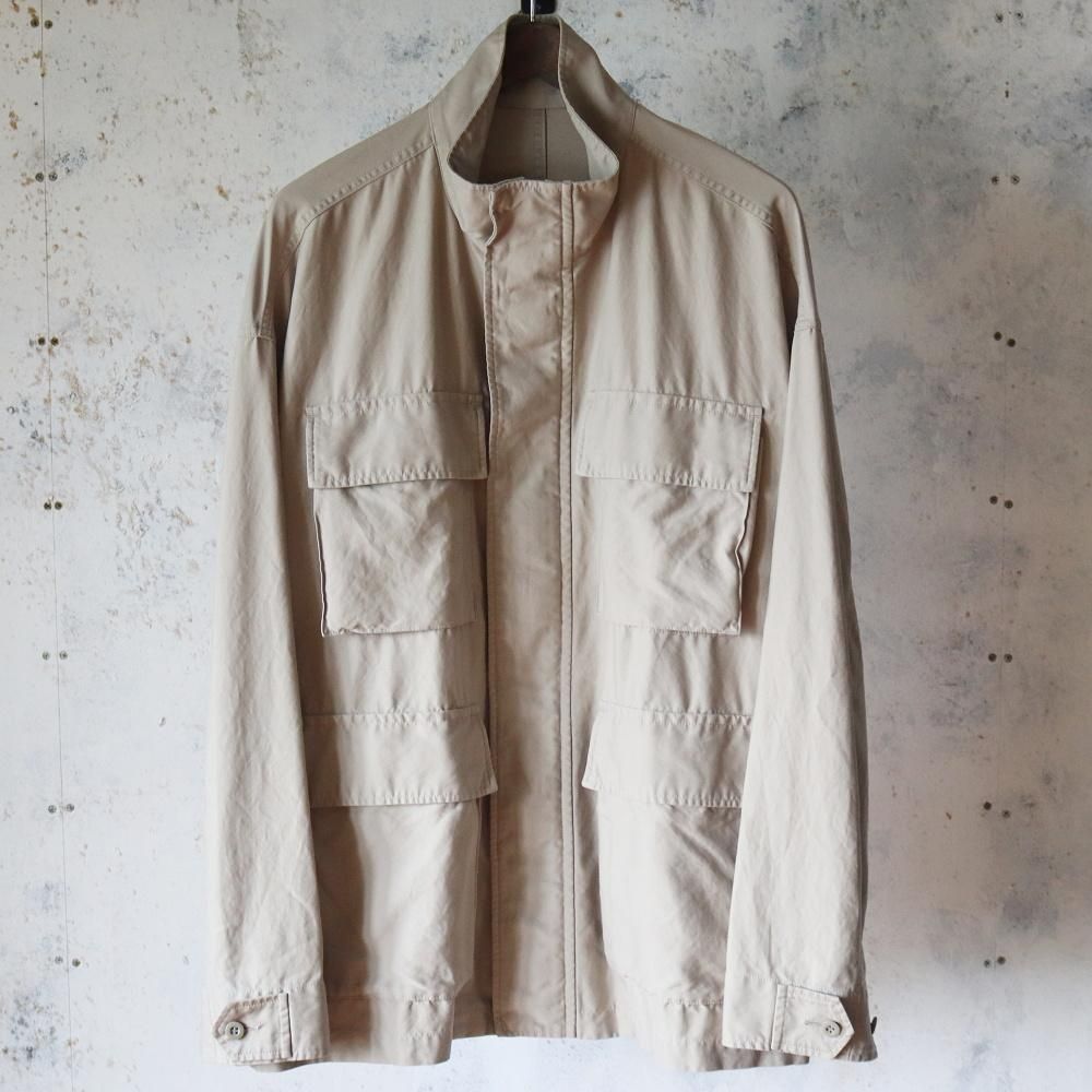 GraphpaperグラフペーパーCupro Militaryジャケット Graphpaper Cotton Cupro Back Satin Military Jacketスタイル