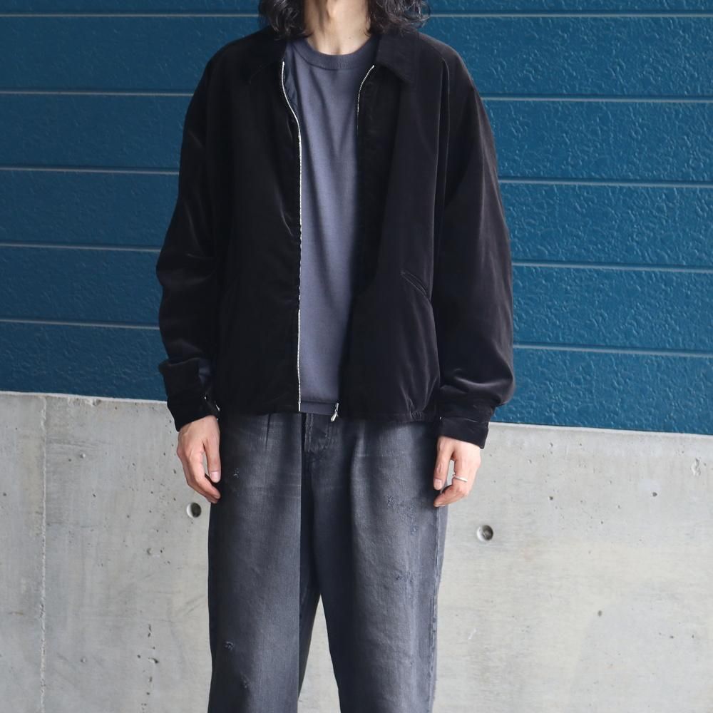 A.PRESSE  Vintage Souvenir Velour Jacket