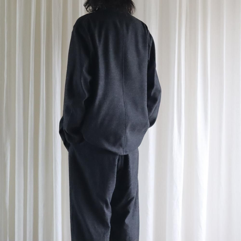 最終値下げ22aw comoli カシミヤシルクジャケットsize2チャコール 最終値下げ22aw comoli カシミヤシルクジャケットsize2チャコール