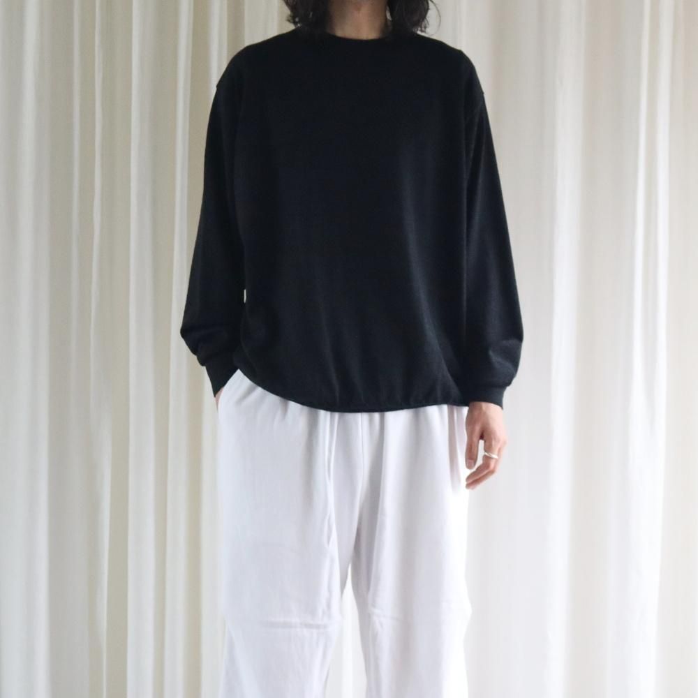 COMOLI ウール クルーネックニット - DIMPLE