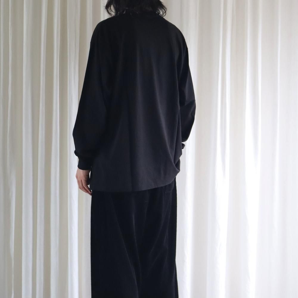 COMOLI コットンジャージ 長袖Tシャツ - DIMPLE