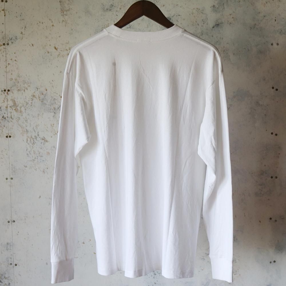 COMOLI コットンジャージ 長袖Tシャツ - DIMPLE