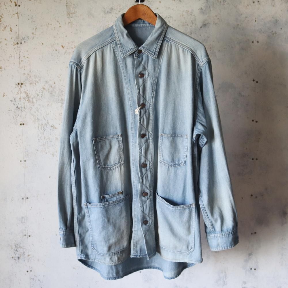 MAATEE&SONS  DENIM SHIRTS COVERALL