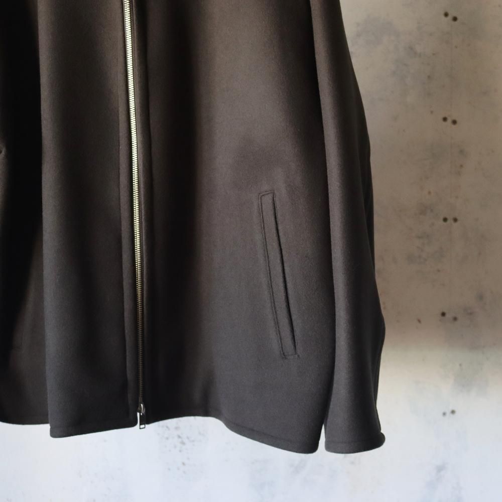 【新品】Circle melton blouson サークル メルトン ブルゾン FUJI (フジ) WOOL MELTON BASIC BLOUSON NAVY | HAKU 公式通販