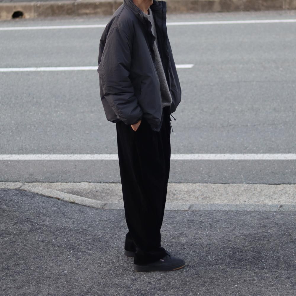 YOKE Nylon Puffer Blouson(Charcoal) - DIMPLE