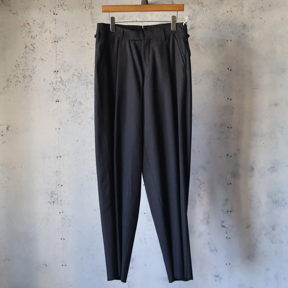 MAATEE&SONS MILITARY SLACKS RAYONモールスキン(Gray) - DIMPLE