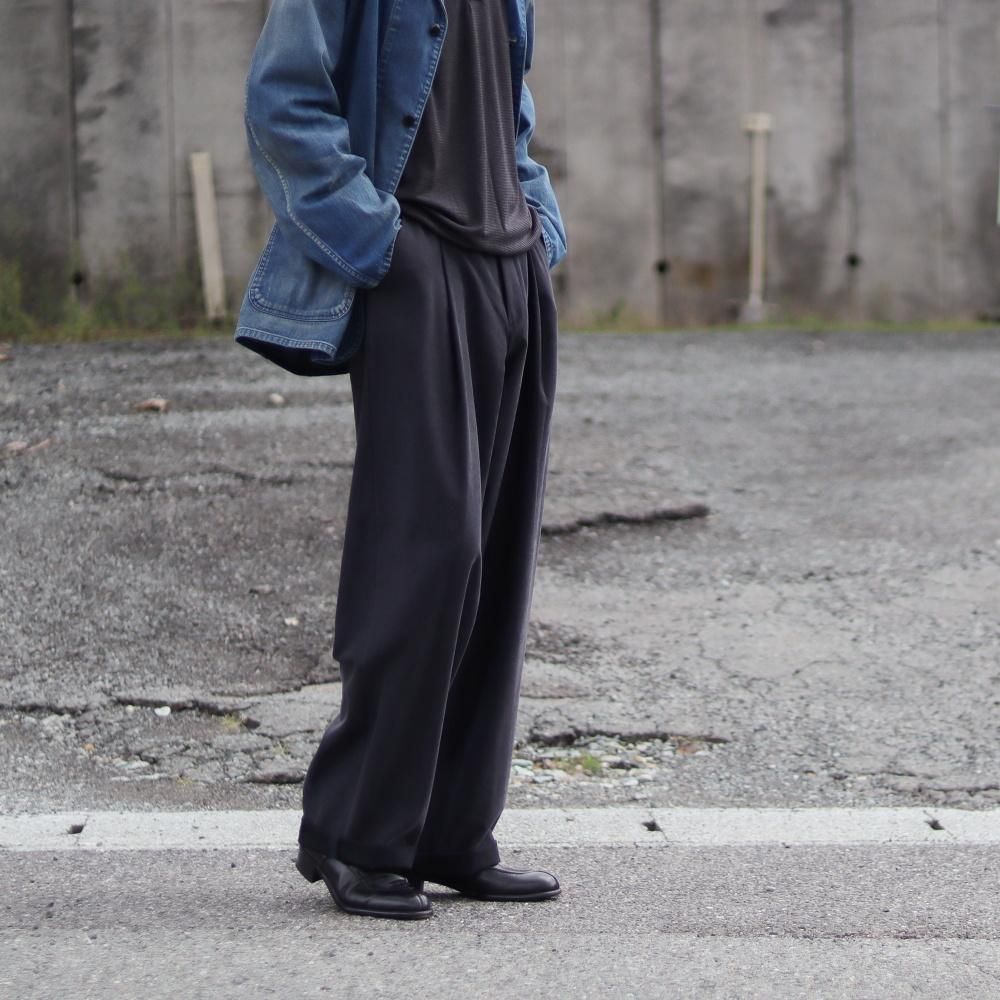 MAATEE&SONS  MILITARY SLACKS RAYON⡼륹(Gray)