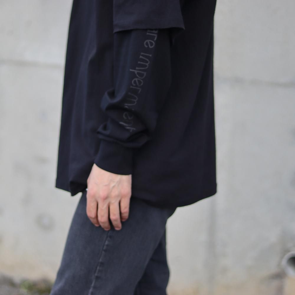 新品25AW COMOLI コットン カシミヤ 長袖 Tシャツ サイズ2 COMOLI(コモリ) / コットンカシミヤ 長袖クルー / BLACK 25AW | 商品