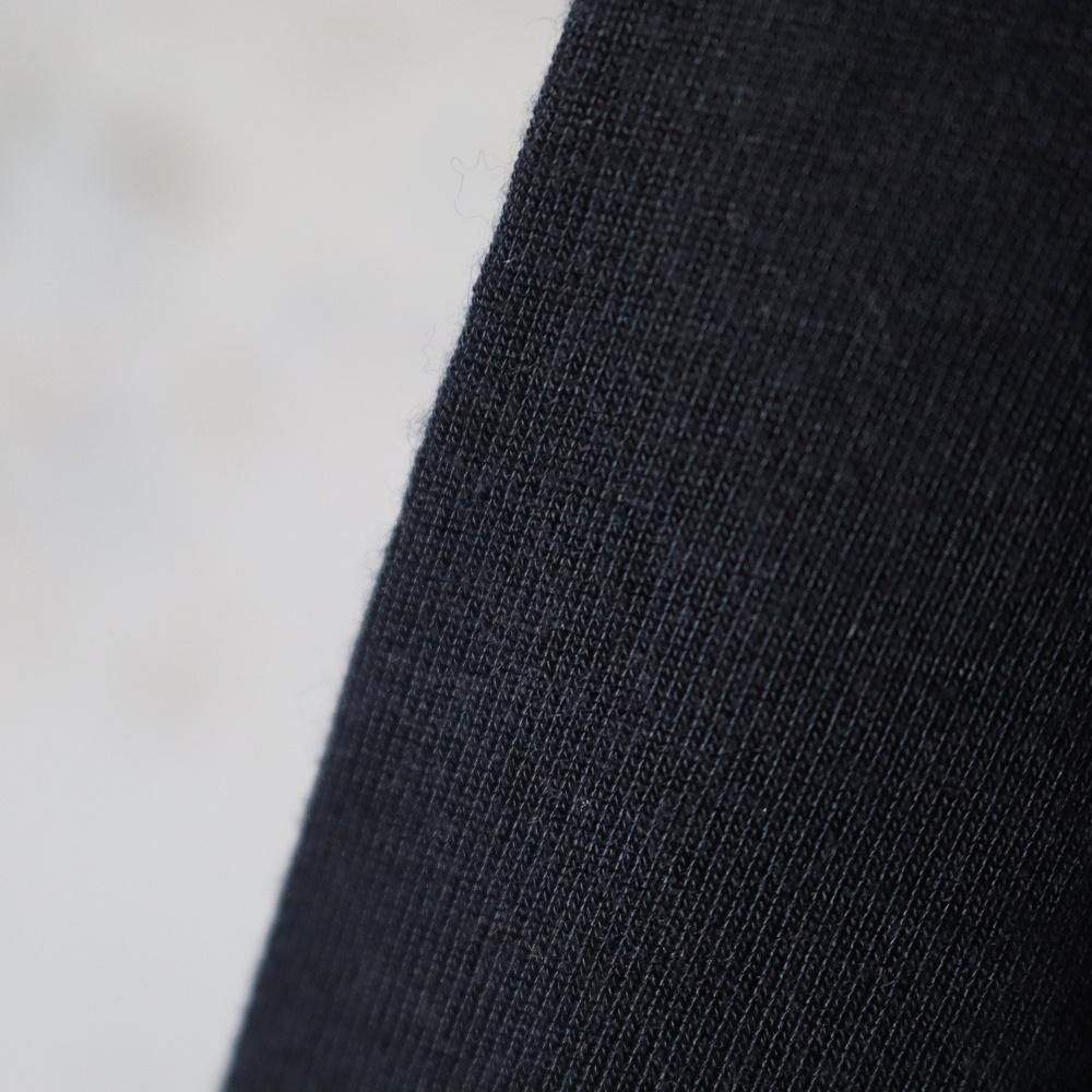 MAATEE&SONS L/S POLO TEE(Navy) - DIMPLE