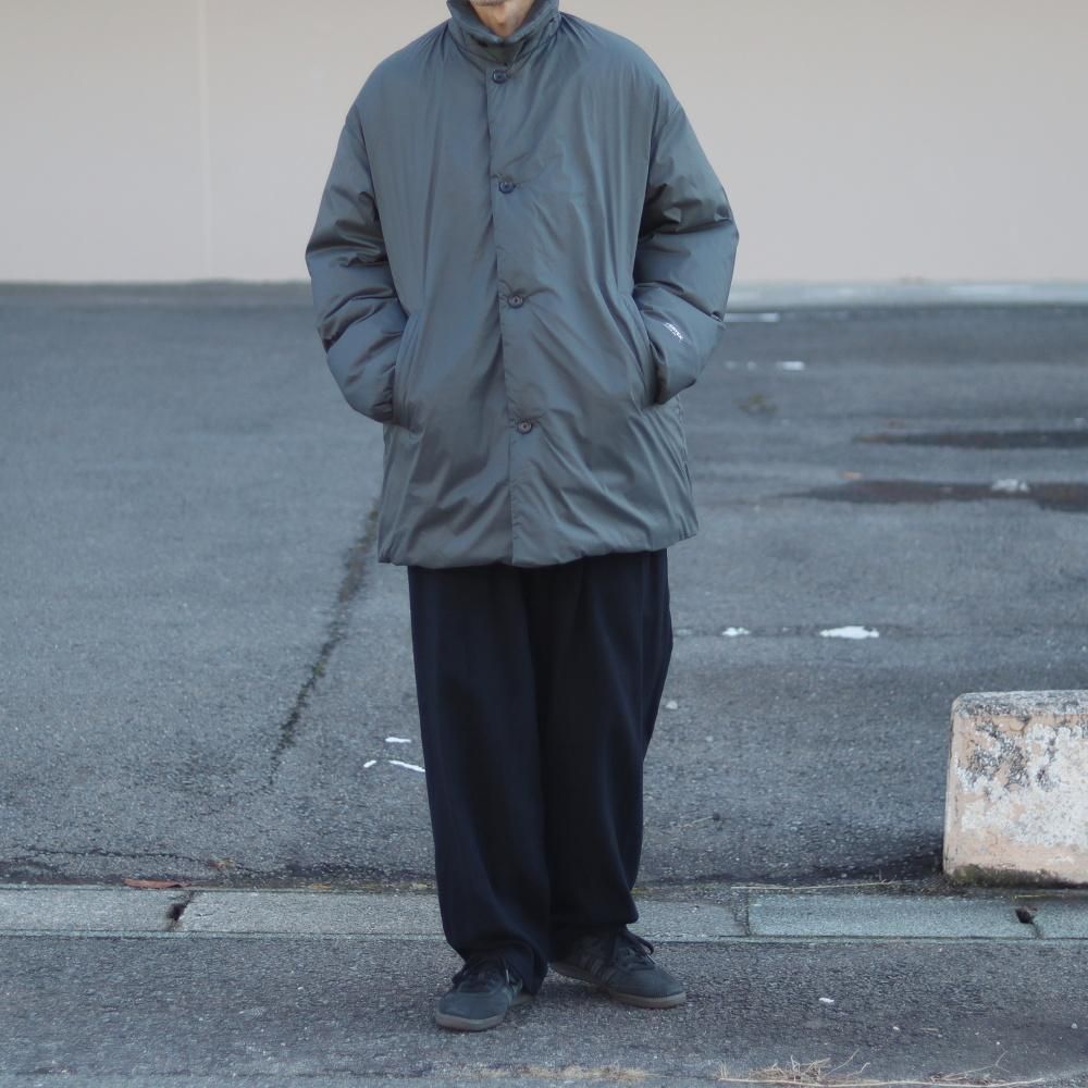 Graphpaper PERTEX QUANTUM AIR Bal Collar Down Coat(Gray) - DIMPLE