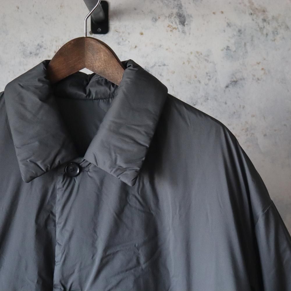 Graphpaper PERTEX QUANTUM AIR Bal Collar Down Coat(Gray) - DIMPLE