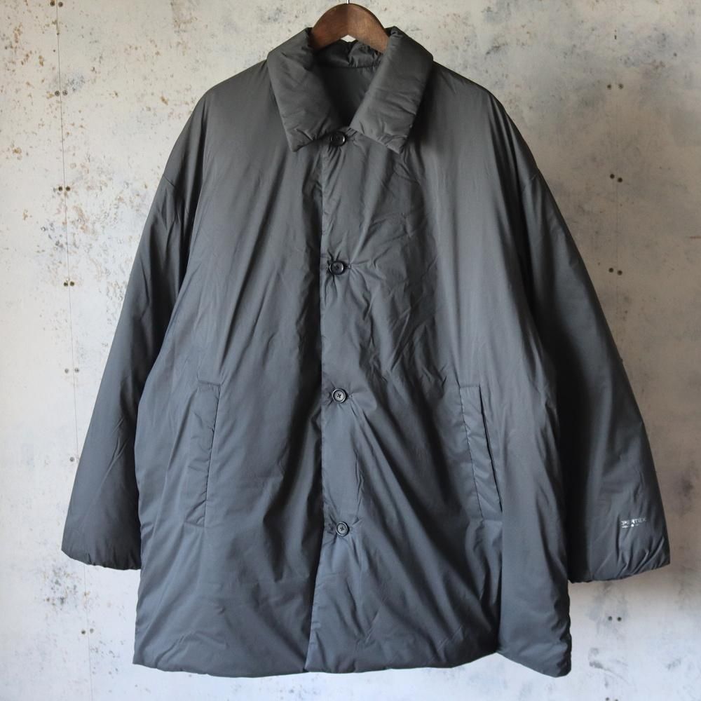 Graphpaper  PERTEX QUANTUM AIR Bal Collar Down Coat(Gray)