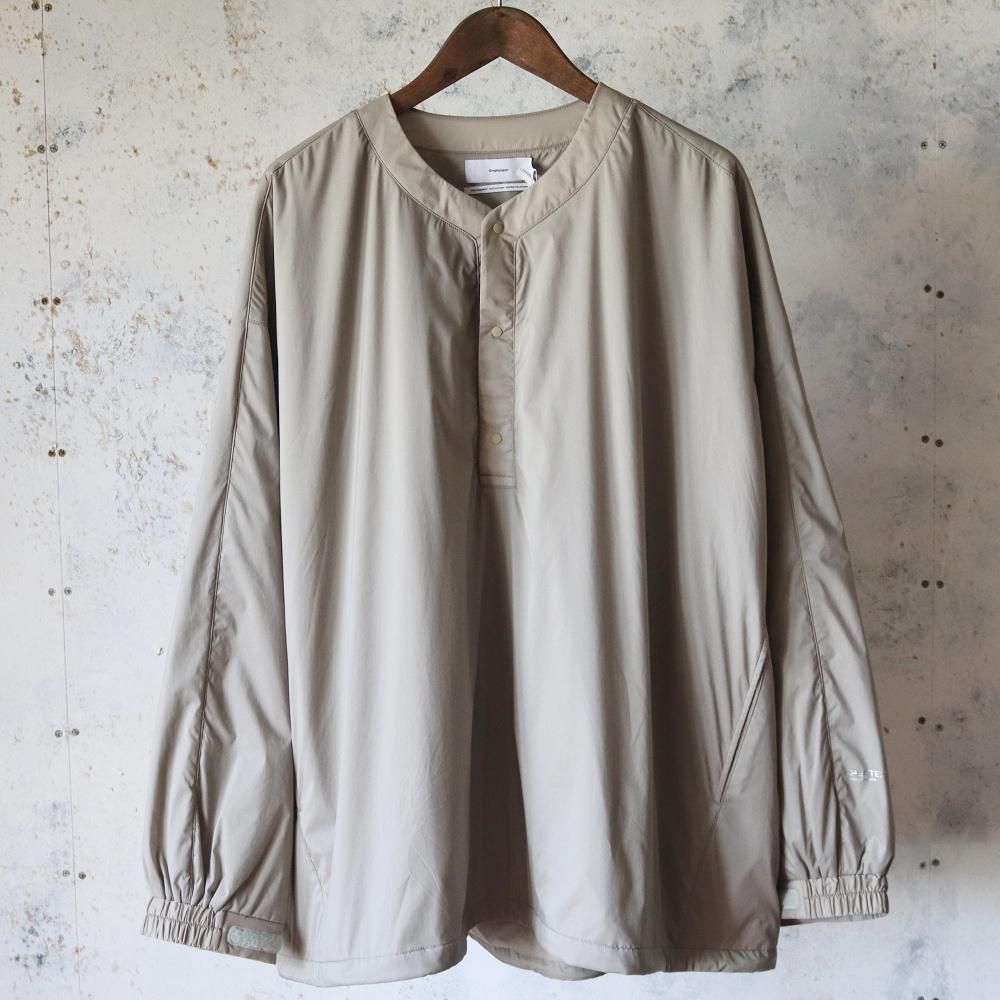 Graphpaper PERTEX QUANTUM AIR Light Thermo Pullover(Grege) - DIMPLE