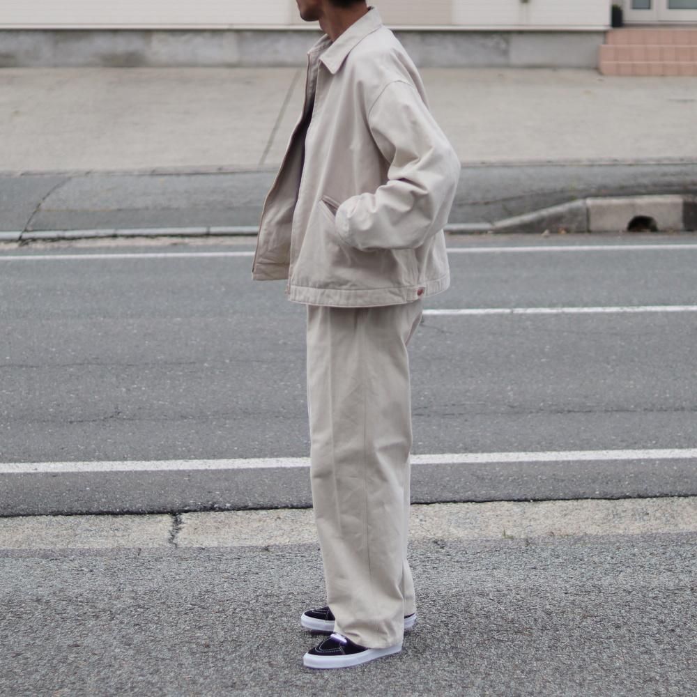 COMOLI コットンツイル ジップショートジャケット(Ivory) - DIMPLE