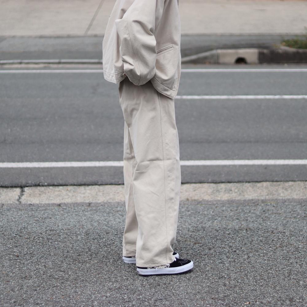 COMOLI 25AW コットンツイルワークパンツ COMOLI ポストワークツイル