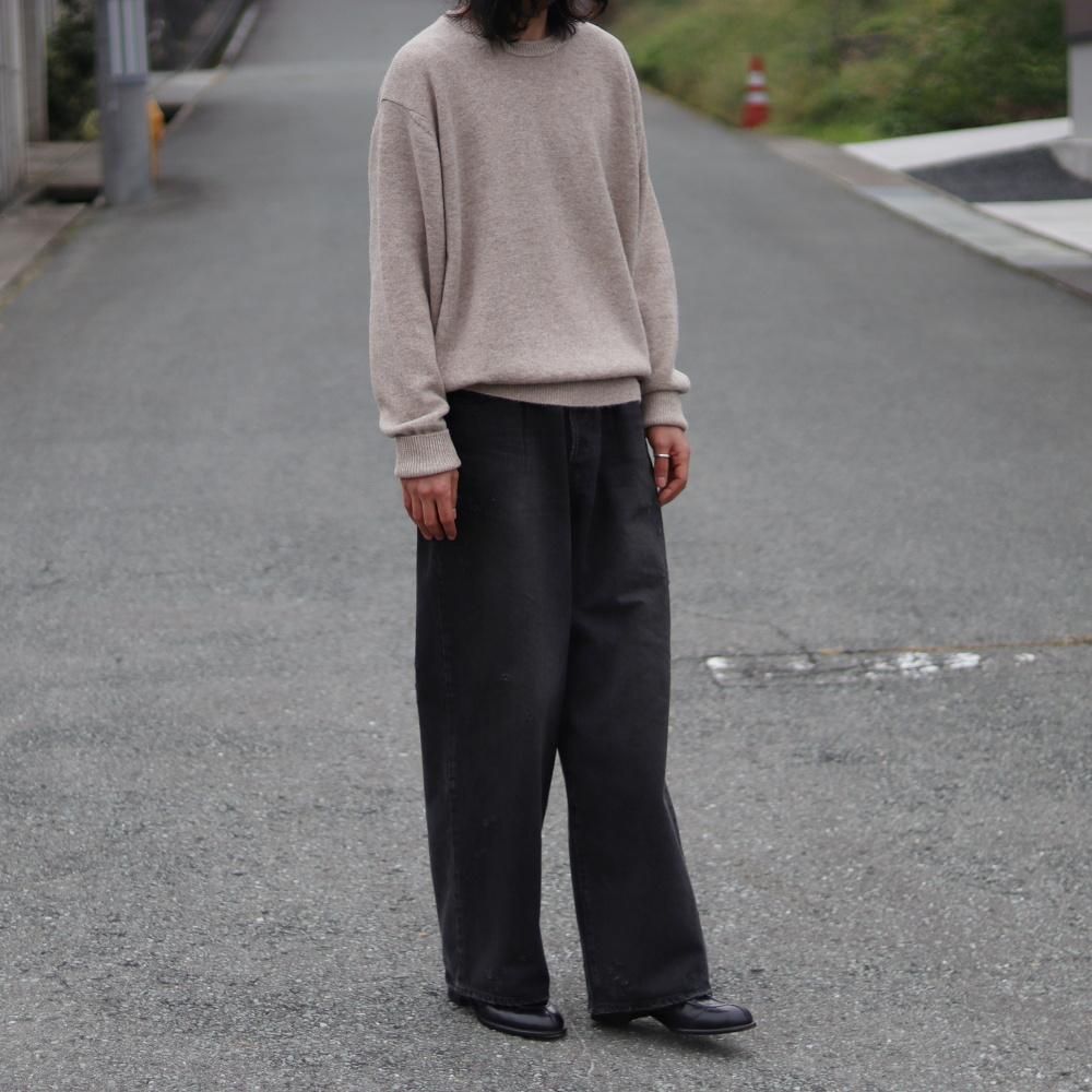 トップス BATONER BABYALPACA TENJIKU CREW NECK BATONER / バトナー | BABY ALPACA KURUMI TENJIKU CREW NECK