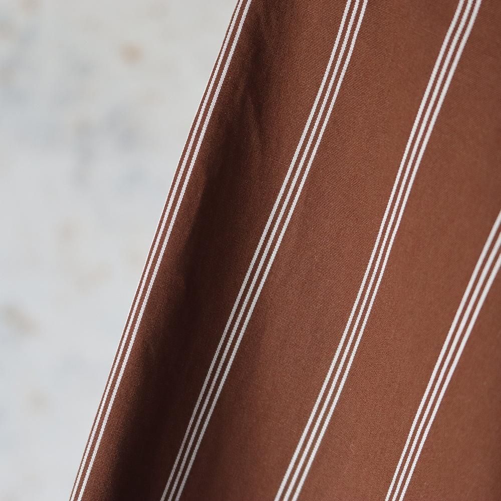 Graphpaper SIDOGRAS Stripe L/S Oversized Regular Collar Shirt