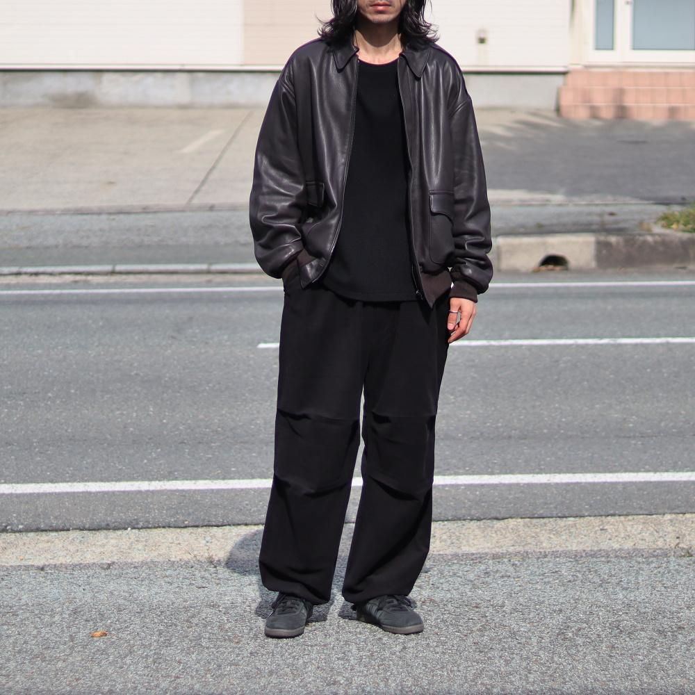 COMOLI シープスキン A-2ジャケット(Brown) - DIMPLE