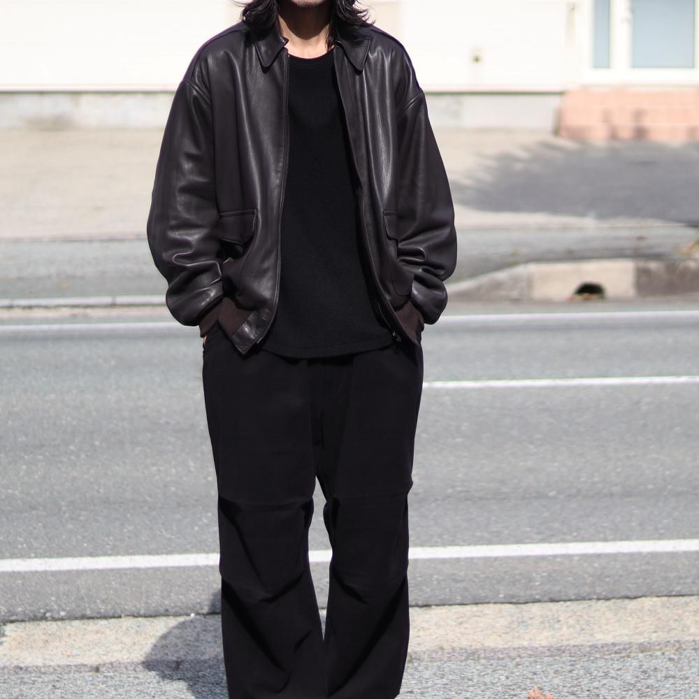 COMOLI シープスキン A-2ジャケット(Brown) - DIMPLE