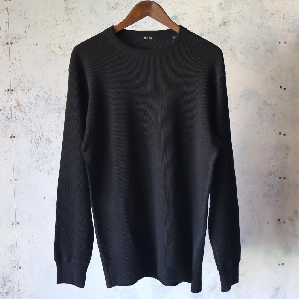 COMOLI  åȥ󥫥ߥ åեĹµ롼(Black)